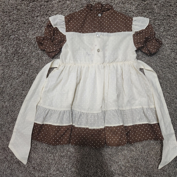 Vintage 70s / 80s Princess Anne, Toddler Girls Dress, Size 3t - Picture 5 of 6